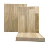 Sturdy Nontoxic Rubber Wood Finger Joint Board Smooth Edge Thickness 8-40mm