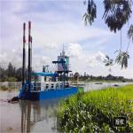 KEDA sand dredger jet suction 14m Digging Depth 800Kw sand gold dredger