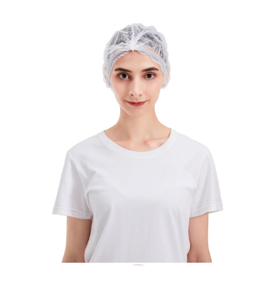 Round Disposable Medical Caps , Disposable Non Woven Cap For Laboratory