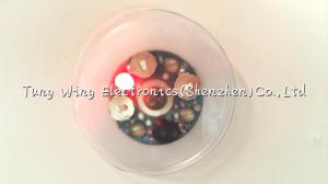 Wholesale Flashing Waterproof Round push button module for Kid 's Clothing , Shoes, Pillow from china suppliers