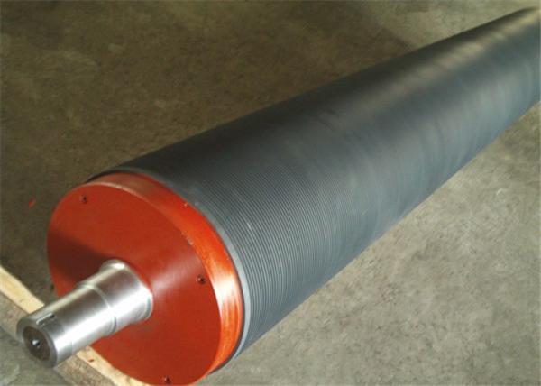 Quality Paper Making Machine Parts - Grooved Press roll For Paper Mill for sale