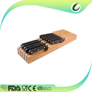 Wholesale wholesale kitchen knife set with bamboo knife block from china suppliers