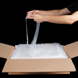 Wholesale Clear Fanfolded Pre Opened Bags Auto Packaging For Towel Clothes from china suppliers