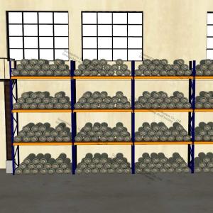 Buy cheap Multi Level Beam Racking ISO9001 Heavy Duty Beam Rack Versatile from wholesalers