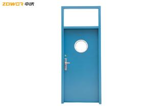 Wholesale Ordinary steel household/commercial entrance door with bright glass window, good light from china suppliers