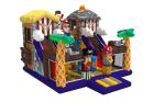 Commercial Inflatable Fun City Amusement Park Childrens Bouncy Castle