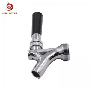 China Well Pouring Beer Keg Faucet , Draft Beer Tap Faucet Fits For American Beer Shanks And Towers on sale