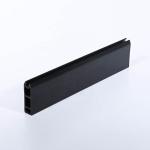 Internal Seal Strip Stopper Black Profiles PVC Extrusion Customized Plastic