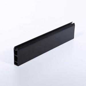Wholesale Internal Seal Strip Stopper Black Profiles PVC Extrusion Customized Plastic Extruded Trim from china suppliers