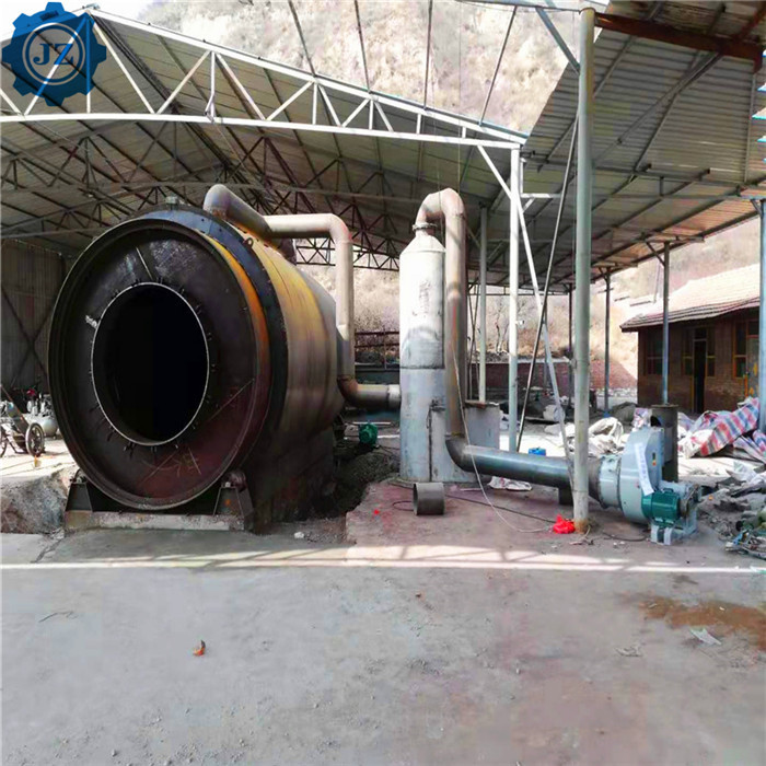 Fully Automatic Continuous Waste Plastic Tyre Pyrolysis To Oil Extracting Machine With Installation