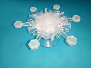 Wholesale Multi-color Various Snow Flower Light Toy for Kids LED Crystal Plastic Toys from china suppliers