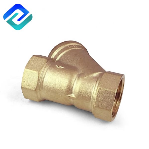 DN15 316 Stainless Steel Brass SS Y Strainers Filter Manual Mesh Insert Hexagon Plug