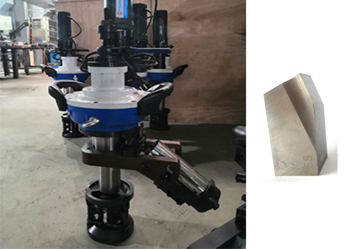 240mm Electric Pipe Beveling Machine 16r/Min Auto Feed