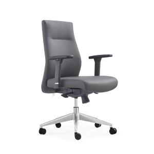 Wholesale MID Back Leather Visitor Chair PU/Pvc Upholstery For Office Meeting Room from china suppliers