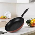 Multifunction Cookware Multi-size Cast Iron Fry Pans Non-stick Coating Frying