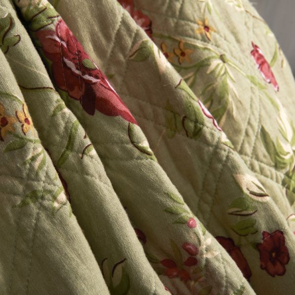 Printed Machine Quilting Bedspreads And Coverlets 3pcs Color / Pattern Customized