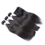 100% Peruvian Straight Hair Bundles Healthy Straight Virgin Hair For Women