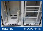 Weatherproof Network Base Station Cabinet , Large Outdoor Electrical Cabinet