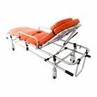 China Low Frame Structure Ambulance Folding Stretcher Patient Transfer With I.V. Stand on sale