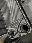 SS304 SS316 Vicarb Heat Exchanger Plates 0.5mm 0.6mm Thickness