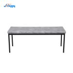 Contemporary Customized Leather Living Room Bench Easy To Maintain For Bedroom