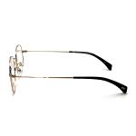 FM3231 Womens Round Stainless Steel Optical Glasses 49-20-145