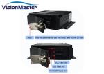 Vehicles Black 4 Channel Car DVR Recorder With Camera Lower Power Consumption