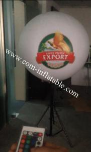 Wholesale party decoration tripod inflatable stand led light balloon, tripod balloon from china suppliers