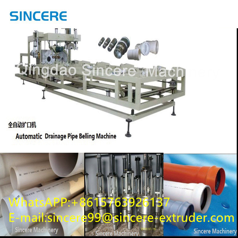 Water Supply Drainage Double Wall Corrugated Pipe Machine PVC PPR Pipe Extruder