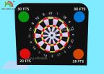 4*4 m PVC Tarpaulin Soccer Dart Inflatable Sports Games Sticky Wall Combine