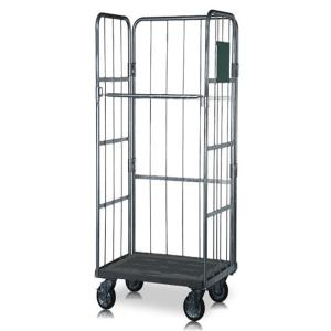 Wholesale Mild Steel Roll Cage Trolley Warehouse Logistic Storage With Wheels from china suppliers