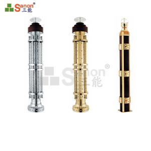 Wholesale Home Decoration Stainless Steel Balustrade Posts Rose Gold Flooring Mounted from china suppliers