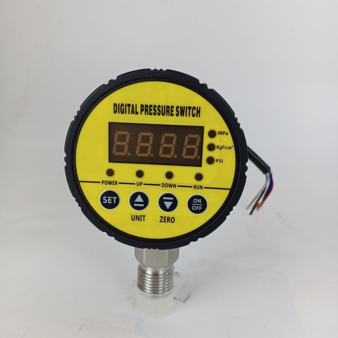 Well Inline Water Pump Digital Pressure Gauge Switch Controller 12bar