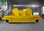 Rail battery high temperature resistant slag ladle transfer cart