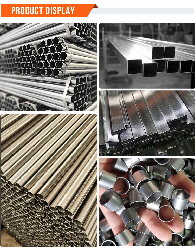 Gas Pipe ASTM A312 304L 316L 6mtr Seamless Stainless Steel Pipes Grey White Surface
