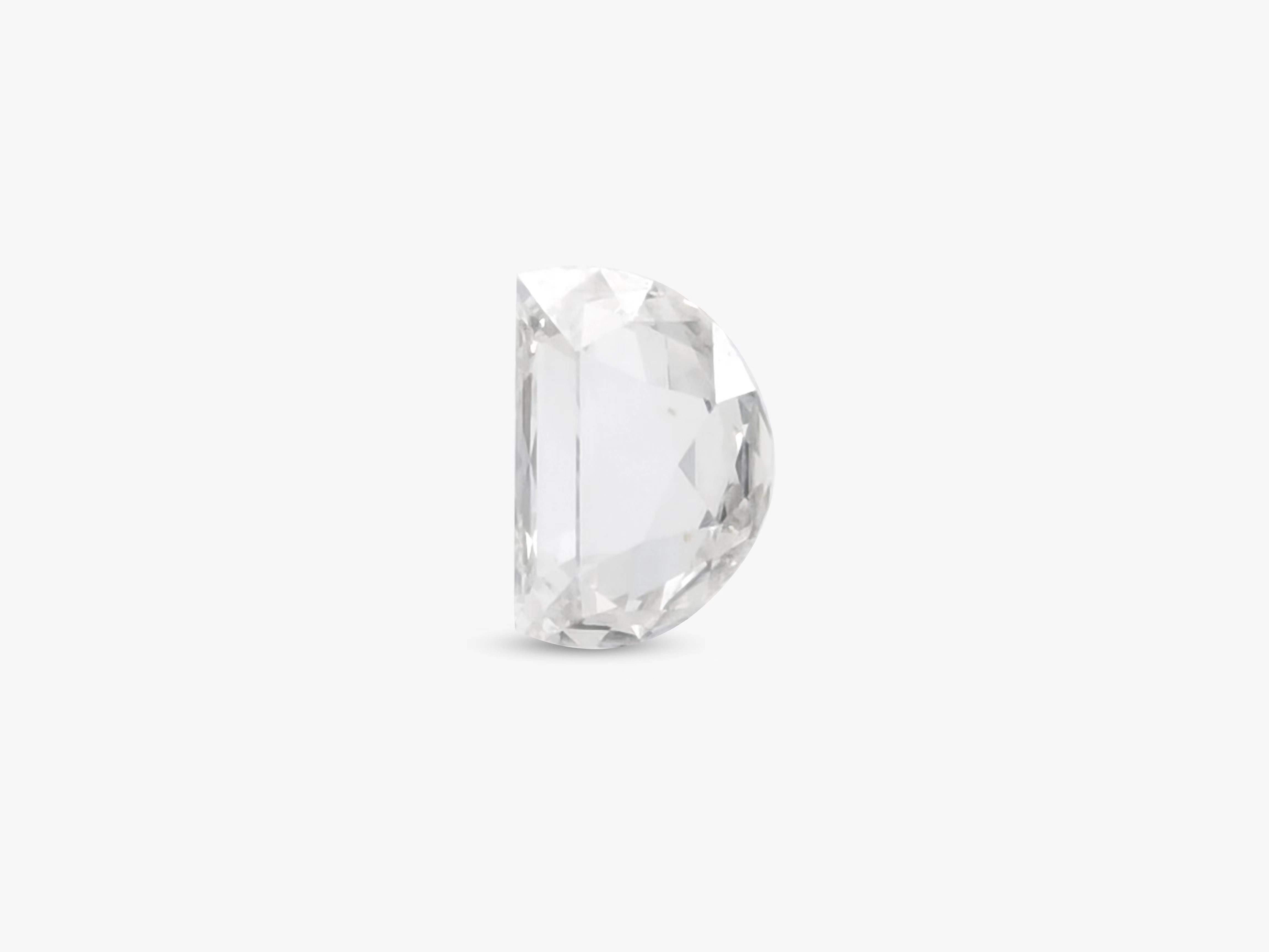 Letter Shape Diamonds Colorless Lab Made Diamonds CVD Synthetic Diamonds Lab Created