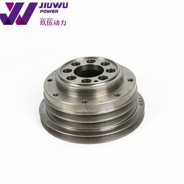 ZX470-3 6WG1 HITACHI Excavator Parts Crankshaft Belt Pulley 1-12371444-3 ISUZU Genuine Parts JIUWU POWER