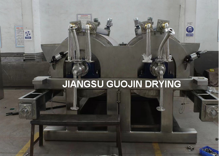 Screw Conveyor Discharge Method Drum Dryer for Bulk Material Drying