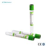 Glass Lithium Heparin 2ml Green Tube For Blood Draw