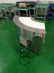 Green PVC Belt 90 Degree Flat Belt Conveyor 100 kgs/m Loading Capacity