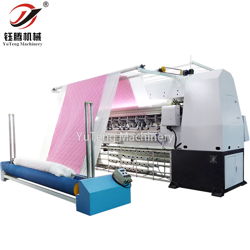 Mattress Panel Rolling Textile Quilted Fabric Winding Machine Device