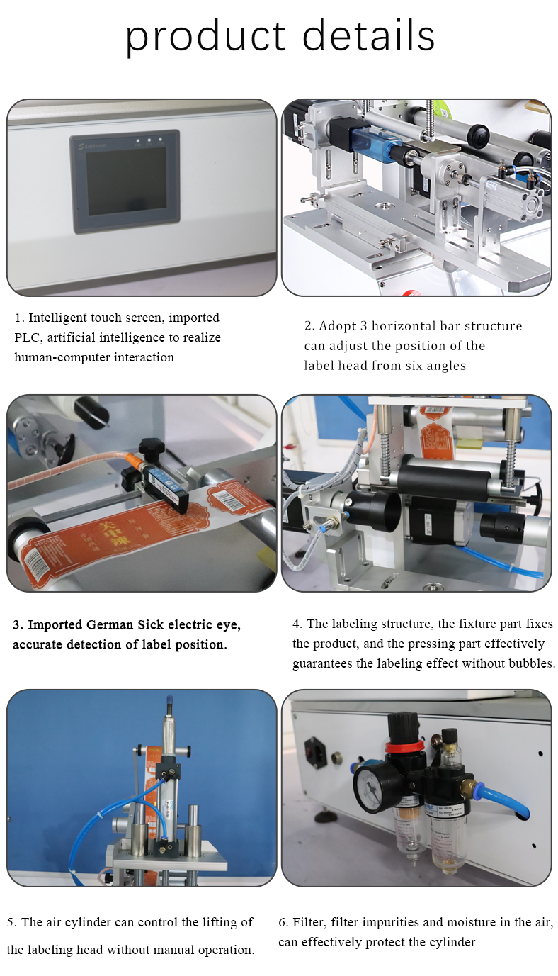 Semi-Automatic Square Bottle Labeling Machine for Flexible Labeling Solutions