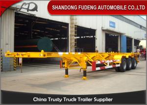 Wholesale 45ft 40ft Chassis Container Trailer BPW Axle FUWA Axle 12 Wheeler from china suppliers