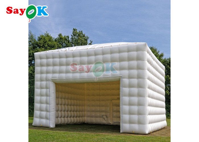 Outdoor Giant Inflatable Marquee Tent Pvc White Inflatable Nightclub Tent For Party Event