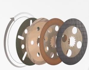 Wholesale Forklift Friction Discs For Excavator Friction Disc For Gearbox Clutch Wet Brake from china suppliers