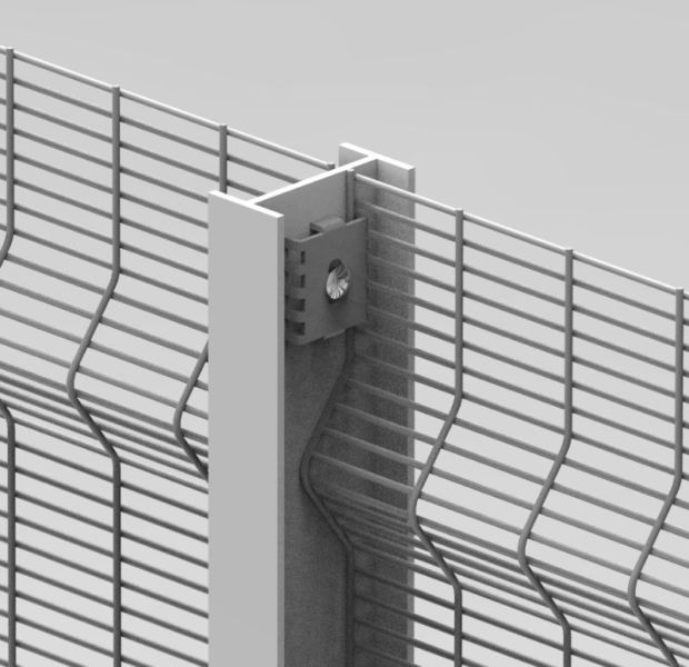 358 welded wire mesh fence high security fence Y post security fence China supplier