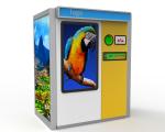 Commercial Supermarket Indoor Circle RVM 710 Rvm Vending Machine