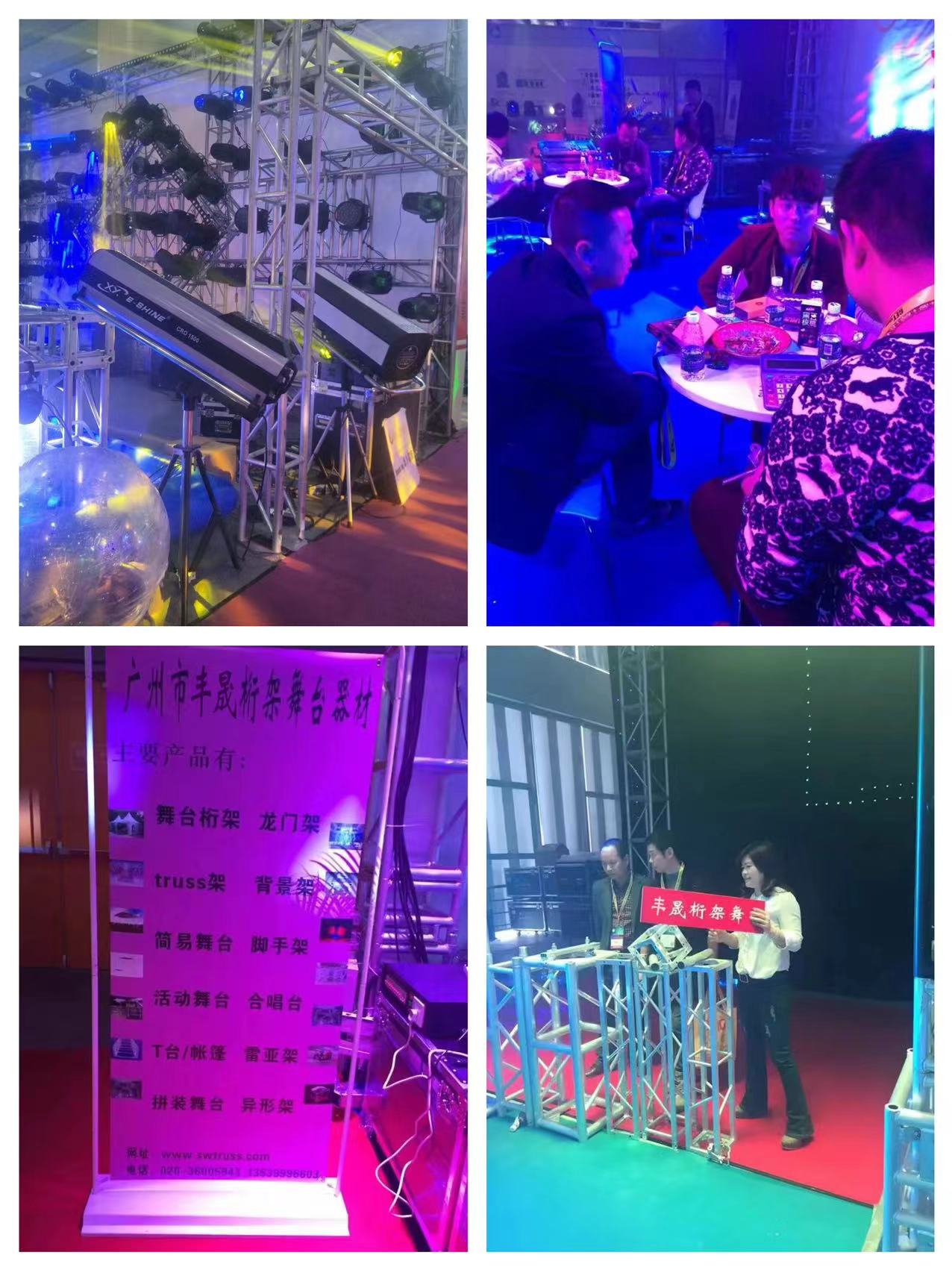 Round / Square Portable DJ Stage Platform Detachable Aluminum Alloy Glass Plywood Material