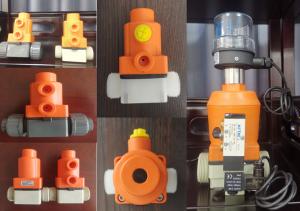 Wholesale Anticorrosive Stable PP Diaphragm Valve , Abrasion Resistant PVC Safety Valve from china suppliers