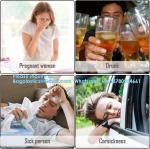 Emesis Bag, Disposable Vomit Bags, Aircraft & Car Sickness Bag, Nausea Bags For